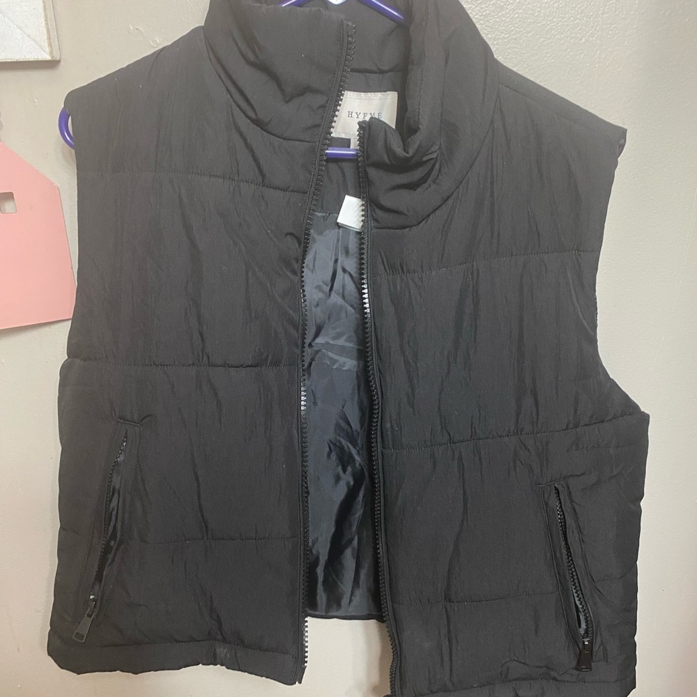HYFVE Black Puffer Vest